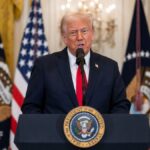 Donald Trump susține discursul către națiune din East Room-ul Casei Albe, 16 iulie 2026