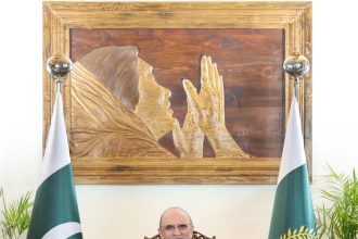 President Asif Ali Zardari issuing a statement marking Egypt's National Day and Pakistan–Egypt bilateral relations.