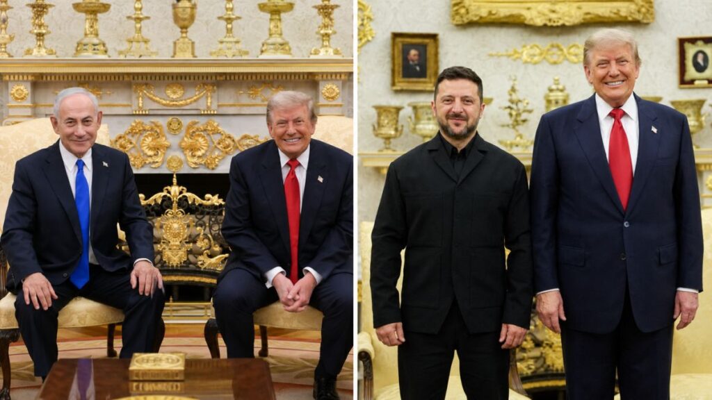 Volodimir Zelenski și Benjamin Netanyahu la Washington, în contextul strategiei americane privind Ucraina, Israelul și Iranul