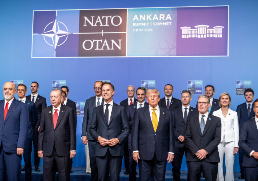 NATO leaders at the Ankara Summit, July 2026, during the reaffirmation of Article 5