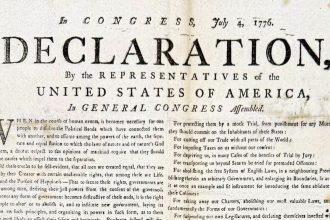 descoperire istorica in marea britanie o copie extrem de rara a declaratiei de independenta a sua a fost gasita dupa peste 250 de ani 6a4733a0e31df