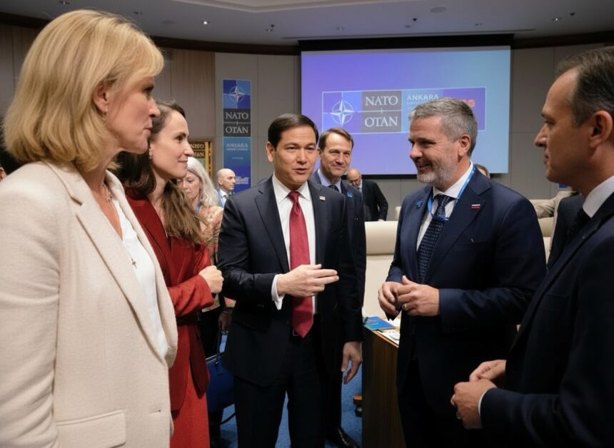 edited oana toiu discutii cu marco rubio si alti ministri de externe prezenti la summit miza noastra sa crestem profilul de furnizor de securitate 6a4e28993233e