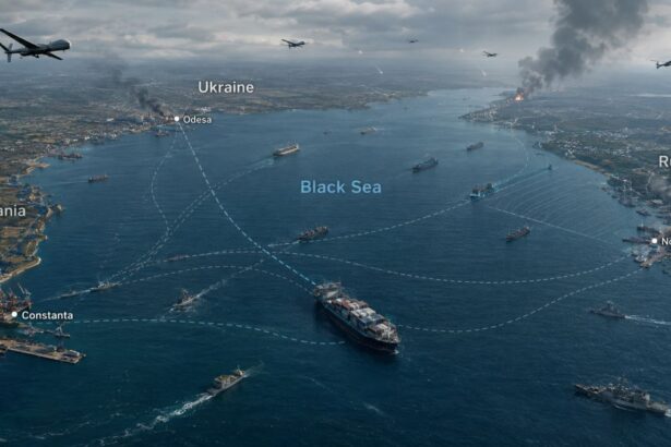 Commercial vessels in the Black Sea and the Sea of Azov during the 2026 maritime war between Ukraine and Russia
