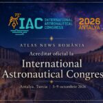 Congresul Internațional de Astronautică IAC 2026 Antalya — acreditare de presă Atlas News România acordată de Federația Internațională de Astronautică