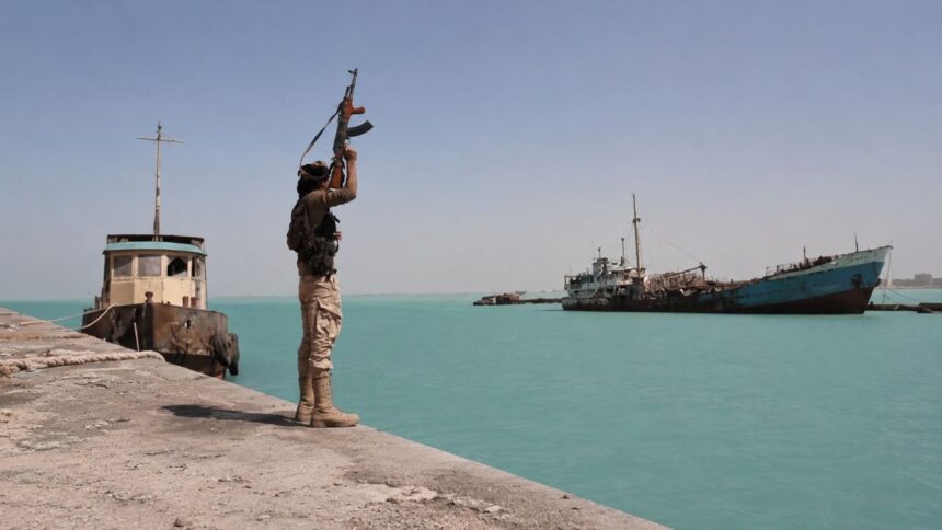 Houthi maritime strategy and sea denial operations in the Red Sea near the Bab el-Mandeb Strait