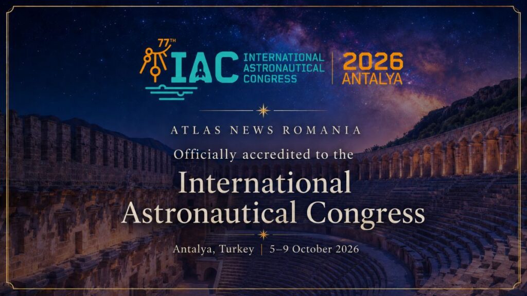 International Astronautical Congress 2026 official visual — IAC Antalya, the world's largest annual space industry forum