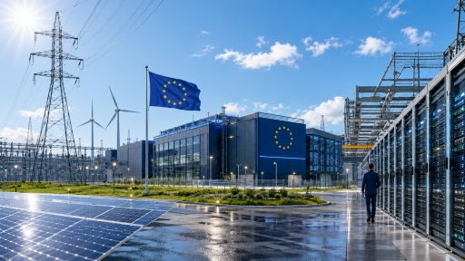 Suveranitate digitala UE si centre de date europene alimentate de retele energetice simbol al tensiunii dintre inteligenta artificiala energie scumpa si competitivitate