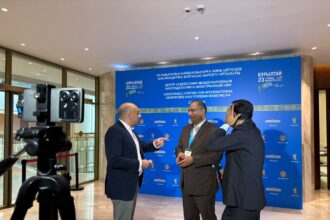 IOFS international observers monitoring Kazakhstan’s first Kurultai parliamentary elections in Astana in August 2026.