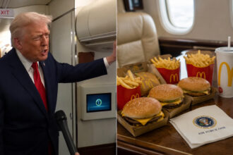 ce mananca donald trump in timpul deplasarilor burgerii de la mcdonalds nelipsiti din air force one 6a80b21236040