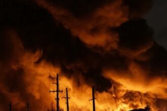 incendiu la rafinaria aramco din arabia saudita instalatia are o capacitate de 400 000 de barili pe zi 6a780305a9e5d