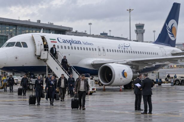 Aeronavă Caspian Airlines sechestrată pe aeroportul din Istanbul într-un dosar de recuperare a unei datorii.