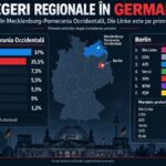 AfD pe primul loc in Mecklenburg Pomerania Occidentala Die Linke conduce la Berlin. CDU sufera pierderi severe