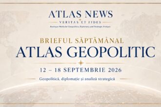 Brieful Atlas Geopolitic – cinci dosare-cheie ale săptămânii 12–18 septembrie 2026 SUA, Europa, Rusia, China, Orientul Mijlociu și Marea Neagră.