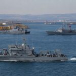 Bulgaria la Marea Neagra nave militare aliate in Marea Neagra simbol al cooperarii dintre Bulgaria Romania si Turcia pentru securitate regionala NATO
