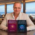 Dr Andrei Soiciu cu volumele Influence Architects