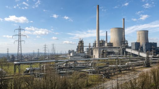 Energy intensive industrial plant in Germany affected by Europes second energy crisis and high energy prices