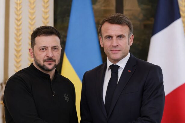 Macron Zelensky