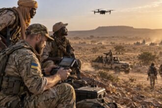 Ucraina isi extinde operatiunile militare cu drone in Africa