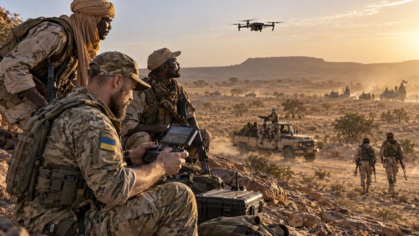 Ucraina isi extinde operatiunile militare cu drone in Africa