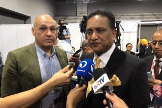 MATRADE Chairman Reezal Merican speaks to Amr Yehia - Atlas News Romania at MIHAS 2026 in Kuala Lumpur about Malaysia-Egypt trade and the global halal economy.