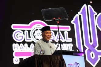 Malaysian Deputy Prime Minister Ahmad Zahid Hamidi officially opening MIHAS 2026 at MITEC in Kuala Lumpur