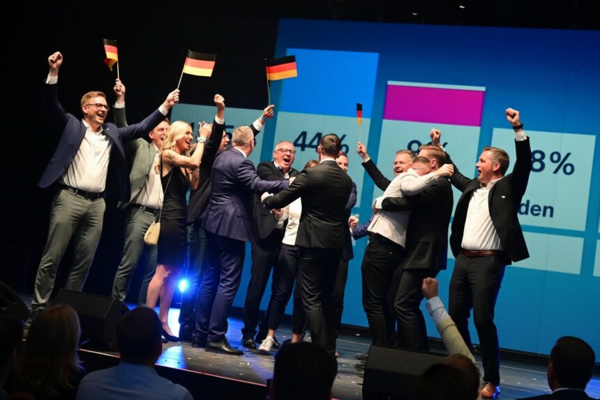 edited proteste cu mii de participanti impotriva afd in germania partidul de extrema dreapta ar urma sa castige alegerile in alte doua regiuni 6aa042dbbd456