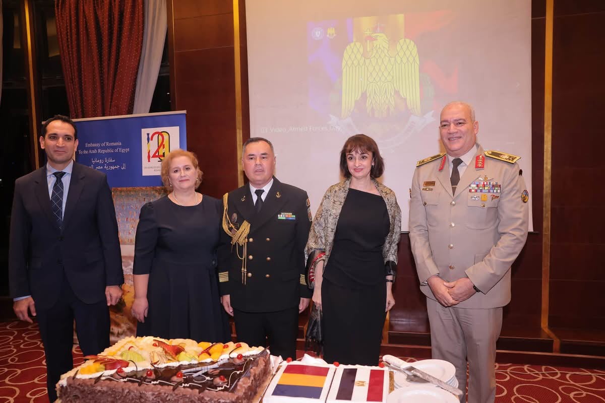 Romanian Embassy in Cairo Celebrates Armed Forces Day, Highlights 120 Years of Diplomatic Ties with Egypt 4 Cairo Embassy 01