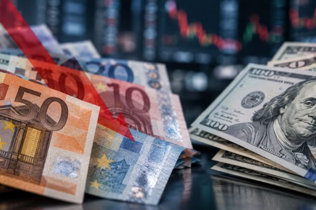 Deprecierea euro fata de dolar