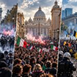 Proteste sociale în Europa, manifestații și confruntări între protestatari și forțele de ordine în Franța, Italia și Belgia, octombrie 2026.