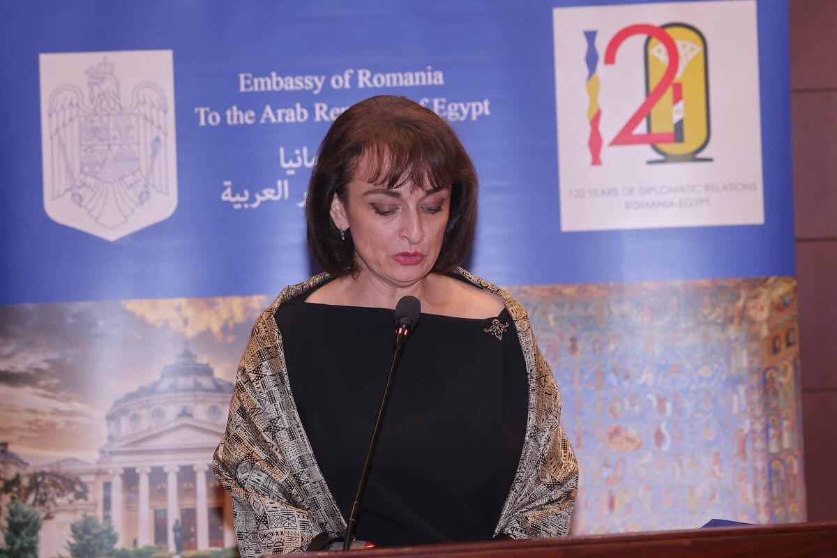Romanian Embassy in Cairo Celebrates Armed Forces Day, Highlights 120 Years of Diplomatic Ties with Egypt 2 Ms. Olivia Toderean Ambassador of Romania to the Arab Republic of Egypt