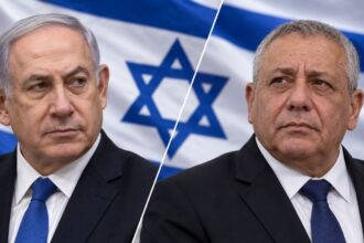 Netanyahu si Eisenkot portrete electorale