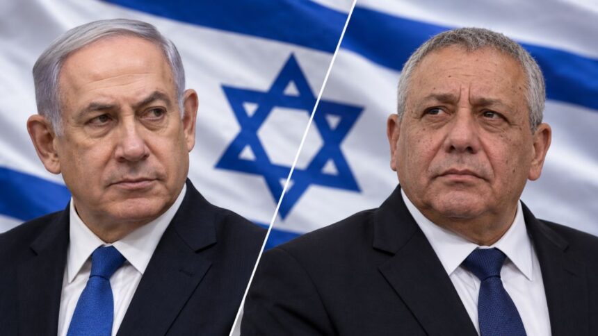Netanyahu si Eisenkot portrete electorale