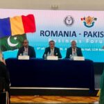 Participanți la Forumul de Afaceri Pakistan–România, desfășurat la sediul CCIR din București, la 6 octombrie 2026