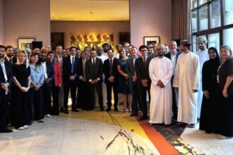 Participants at the first Omani-French space industry forum in Muscat