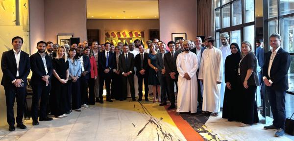 Participants at the first Omani-French space industry forum in Muscat