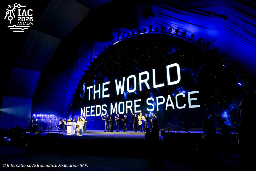 International Astronautical Congress IAC 2026 in Antalya, focused on lunar exploration, space security and international cooperation