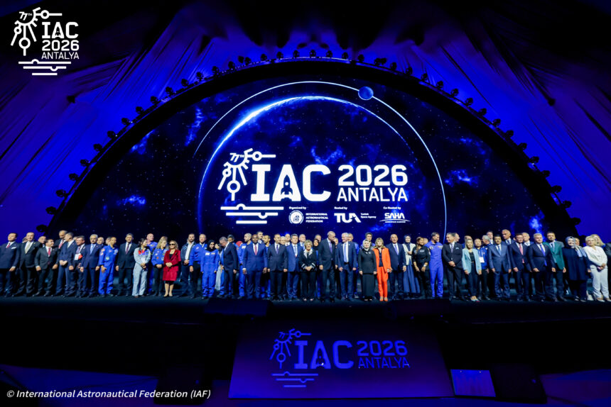 Delegates at the 77th International Astronautical Congress (IAC 2026) in Antalya, Türkiye.