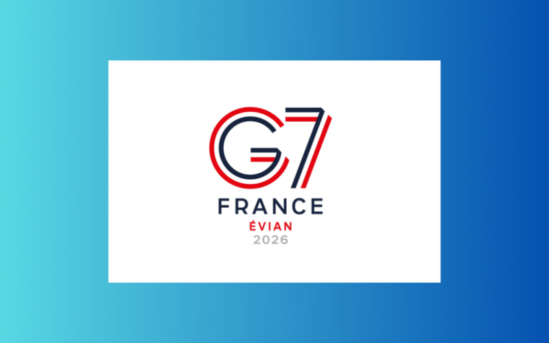 G7 Évian 2026 summit — leaders of the seven major economies at the meeting in the French Alps