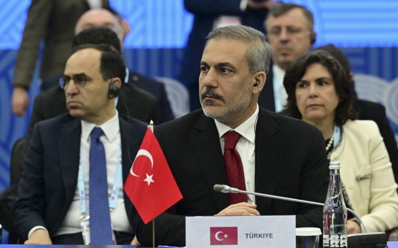 Turkish Foreign Minister Hakan Fidan attends margins of the BRICS+ session in Russia